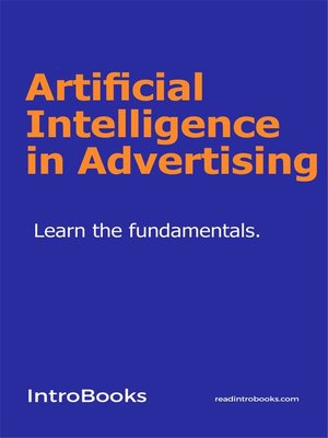cover image of Artificial Intelligence in Advertising